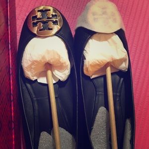Tory Burch Reva Ballet Mestico flats black size7.5
